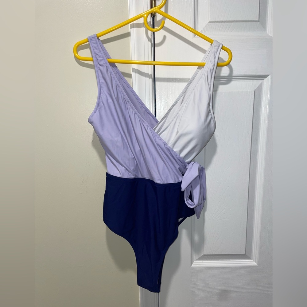 Cupshe Color Block One Piece Swim Suit